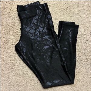 Blackmilk mermaid shimmer leggings